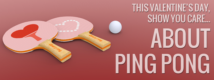 Valentines Day Ping Pong